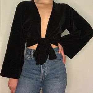 Boho Front-Tie Shirt